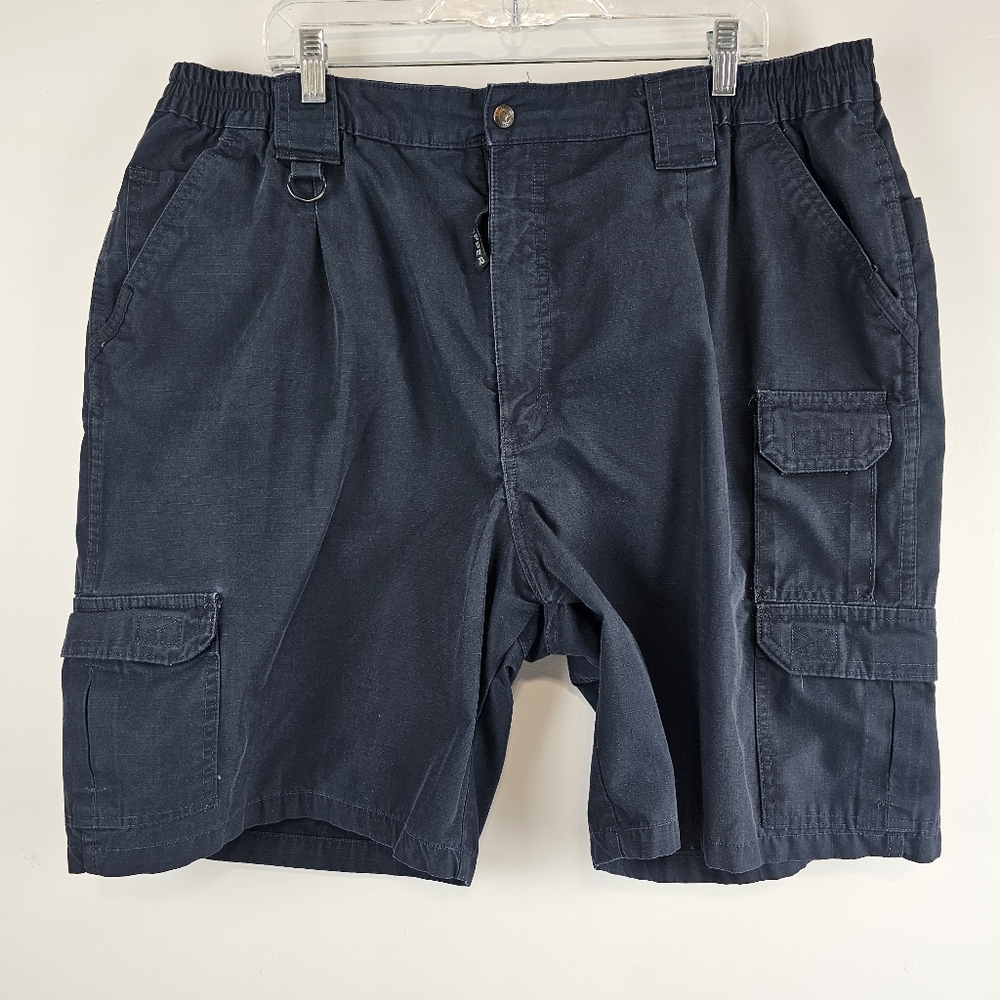 Propper Mens Blue Cargo Shorts Tactical Security Police Military Outdoor 44X9